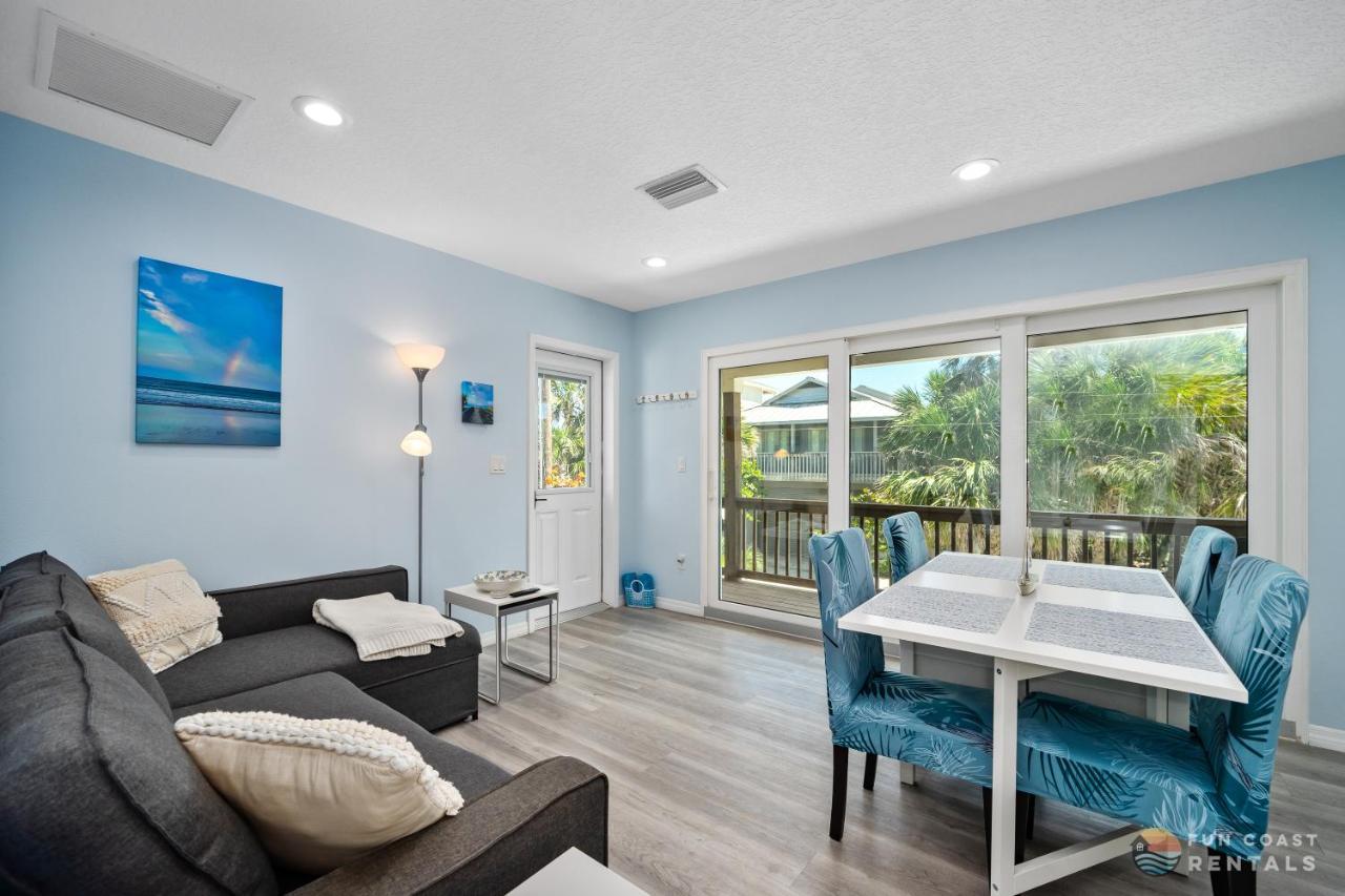 Dog Friendly Loft Steps From Beach With Gas Barbecue Grill And Upstairs Deck! 新士麦那海滩 外观 照片